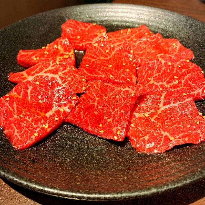 和牛ロース(焼肉市場めぐろや本店)