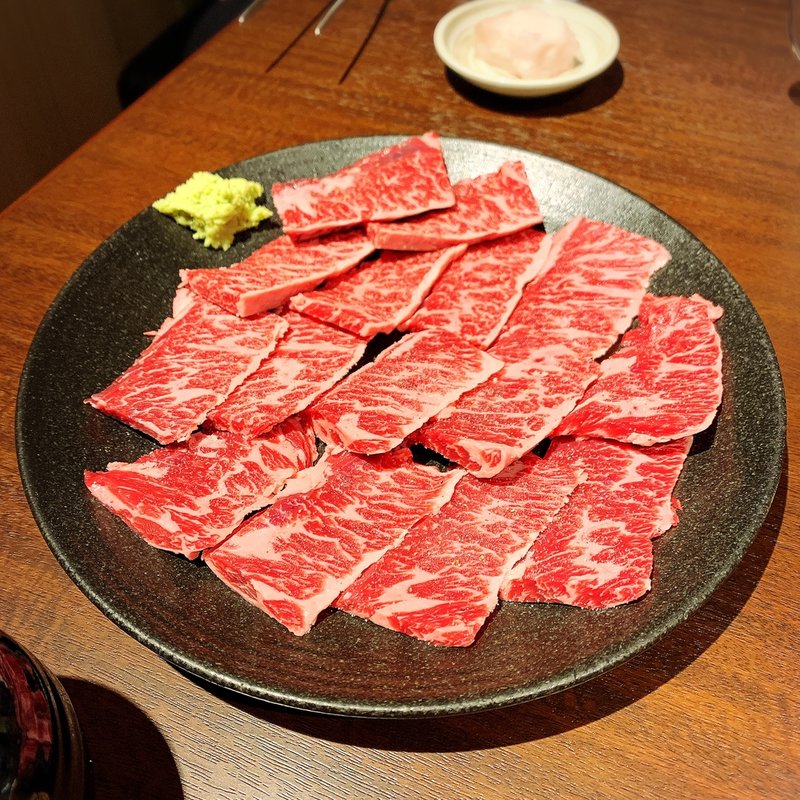 和牛熟成ハラミ(焼肉市場めぐろや本店)
