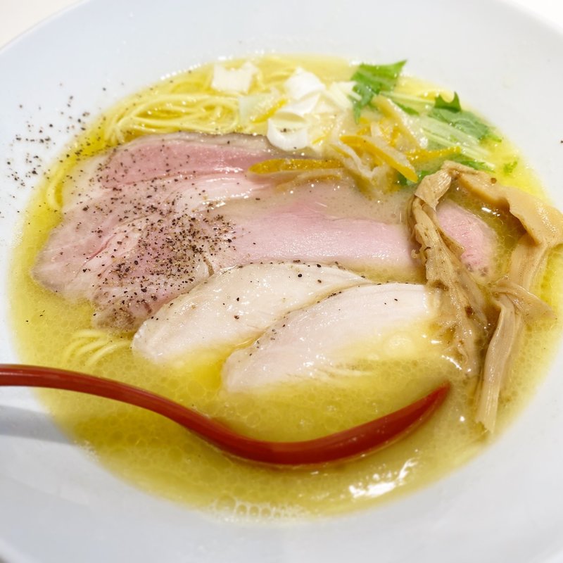 鶏白湯そば(鶏そば 朱雀 )