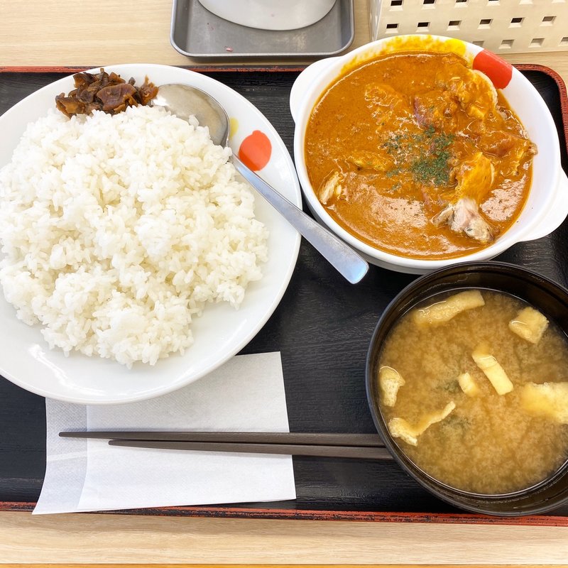 ごろごろチキンのバターチキンカレー(松屋 下総中山店)