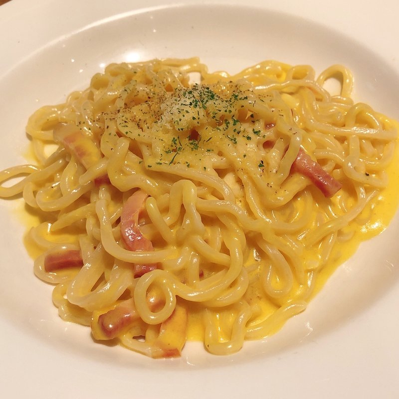 究極のカルボナーラ(ポタ パスタ)