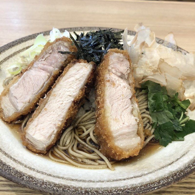 とんかつ蕎麦(中村麺兵衛 渋谷店)