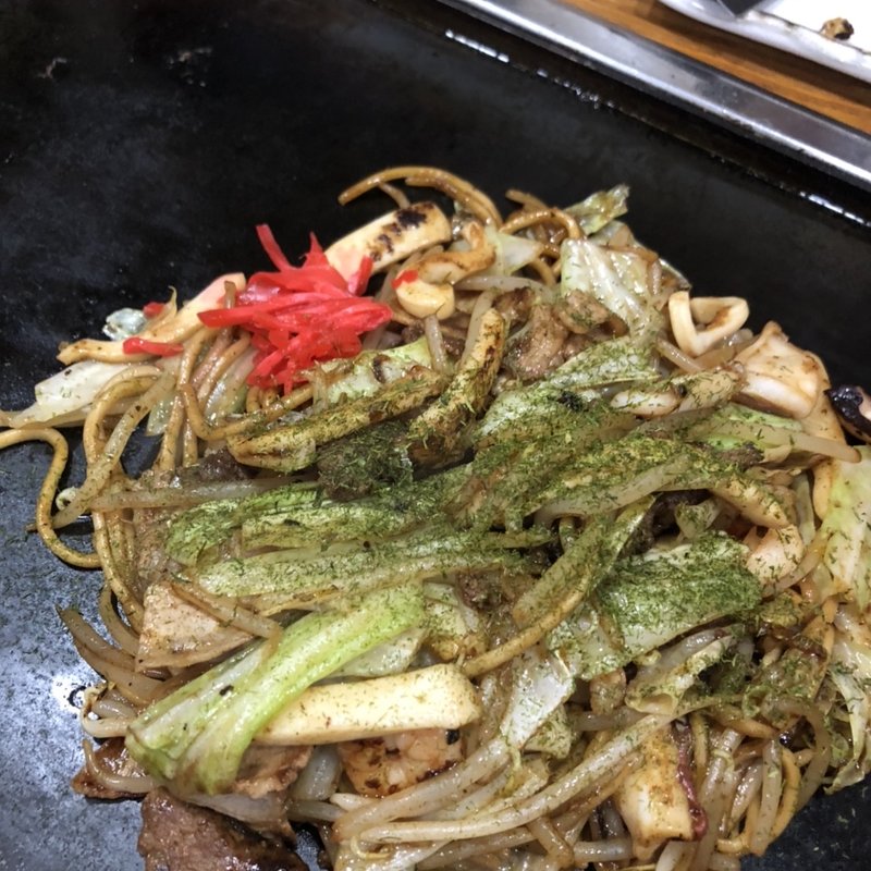 焼きそば(スペシャル)(お好み焼 おかる)