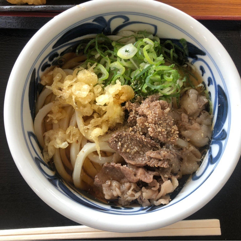 肉うどん(麺八)