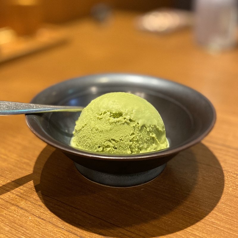 抹茶アイス(成香園)