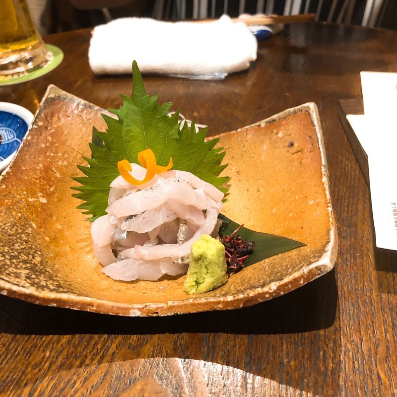 太刀魚の叩き(YUWAERU（結わえる）蔵前 本店)