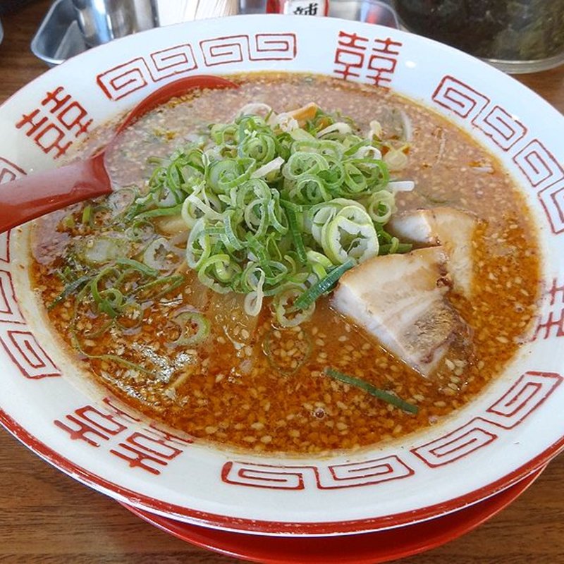 胡麻味噌ラーメン(旨いラーメン ゆうや 三田スープ工房店)