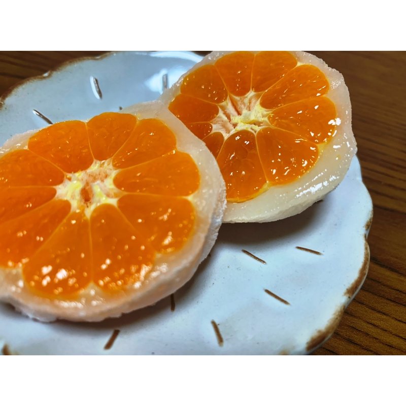 みかん大福　味感（みかん）(甘音屋)