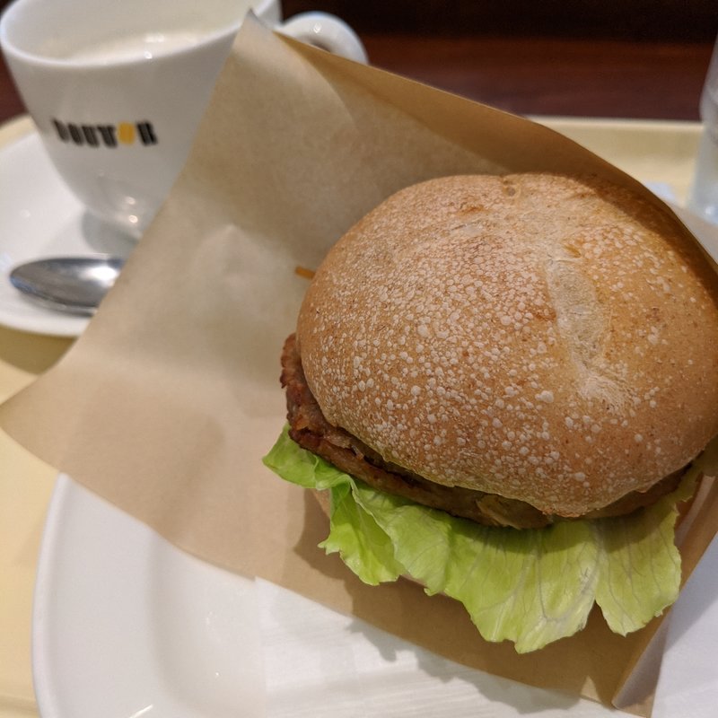 大豆ミート(ドトールコーヒーショップ 江戸川橋新目白通り店)