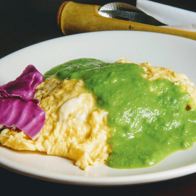 じやこ山椒のオムライス(marusan & wacca 下北沢)