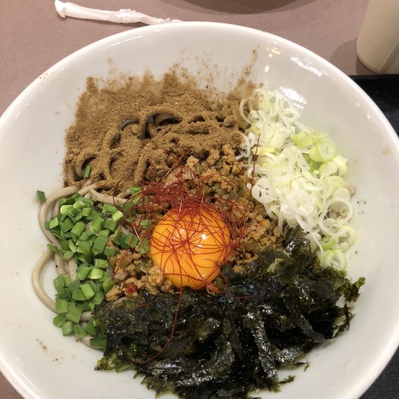 まぜそば(越前食堂 佐野プレミアム・アウトレット店 )