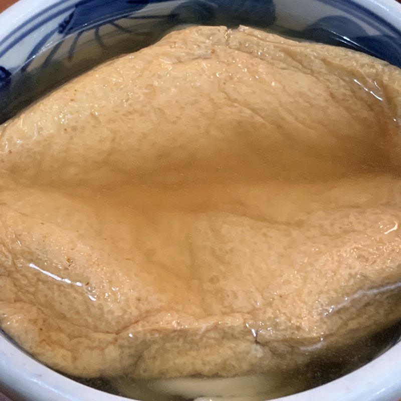 きつねうどん(手打うどん 渡辺 （わたなべ）)