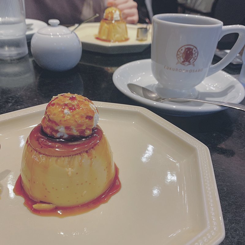 クラシカルプリン(梟書茶房 Ｅｓｏｌａ池袋店)