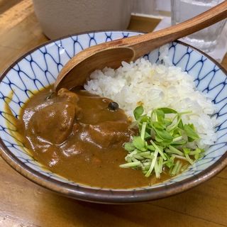 アキラのスパイシーチキンカレー丼(ラーメン専科 竹末食堂)