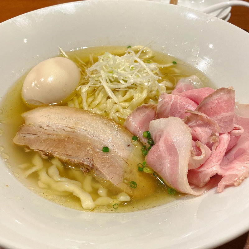 半熟味玉らーめん(自家製麺 一乃瀬)