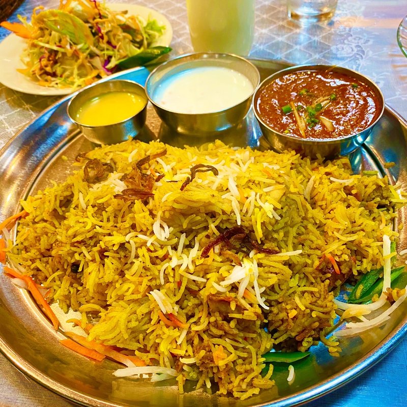 ビリヤニセット(みんなのレストラン スパイシービリヤニ&ケバブハウス 小岩店)