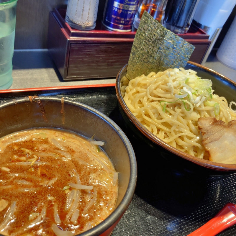 マー油豚骨つけ麺(拉麺福徳 永山店 )