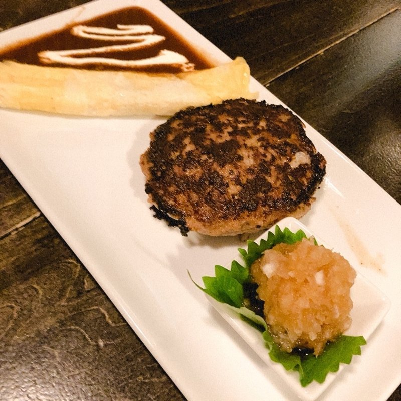 zaza特製ハンバーグ(鉄板焼 zaza Casual Dining （テッパンヤキ ザザカジュアルダイニング）)