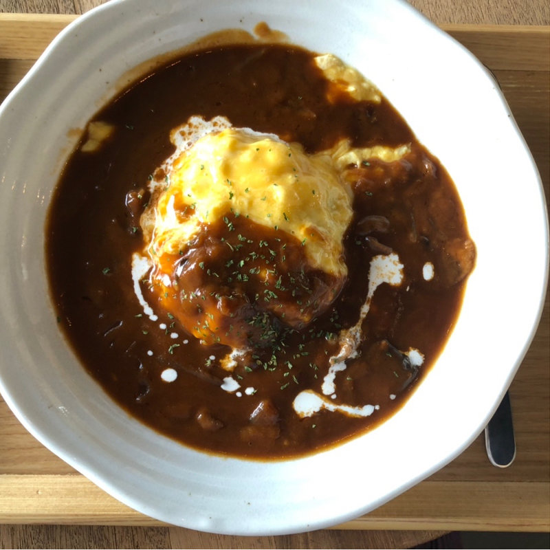 デミグラスオムライス(KAYA cafe)
