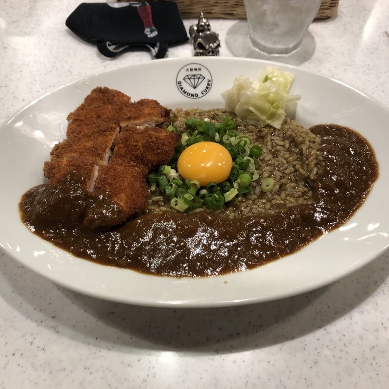 チキンカツまぜカレー(ダイヤモンドカリー)