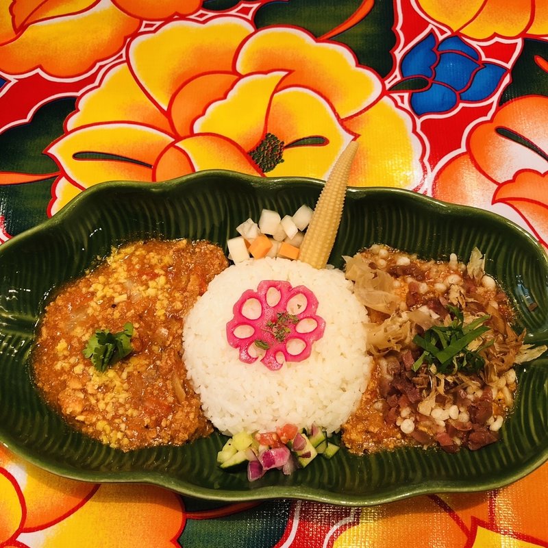 瀬戸内レモン×カリカリ梅(スパイスカレー43 （Spice curry 43）)