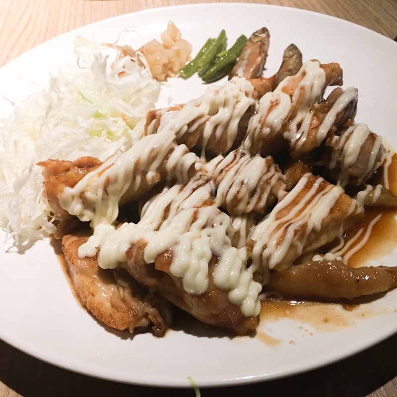 ジャンボ照焼きチキン定食(mo-ri （モーリ）)
