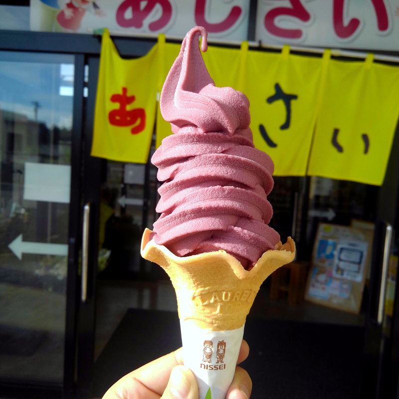 ブルーベリーソフト(あじさい )