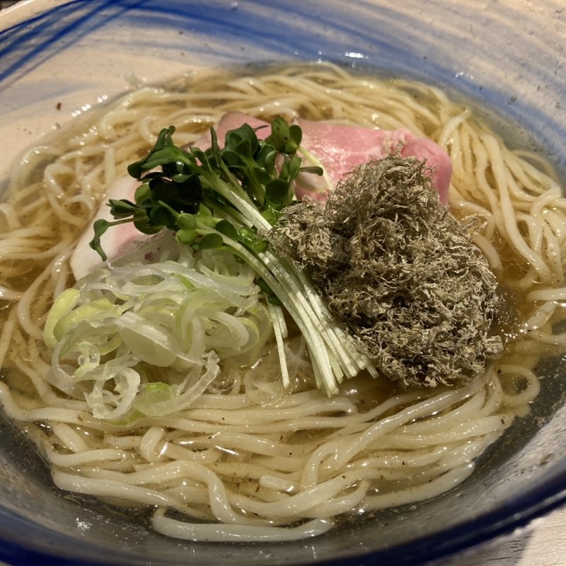 冷やし緑茶 中華そば(YAMACHAN)