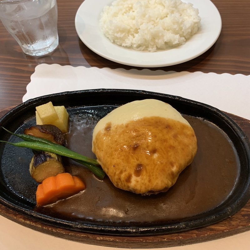 ハンバーグステーキ　FUJIYA風(洋食屋 ふじ家)