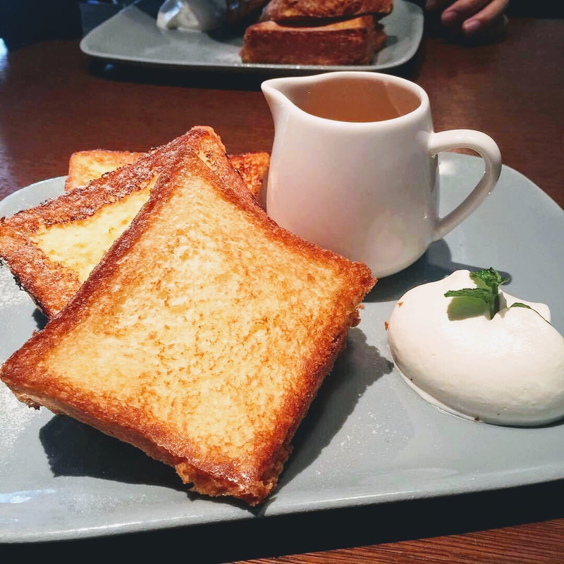 ブリオッシュフレンチトースト(マーサーブランチ ギンザテラス)