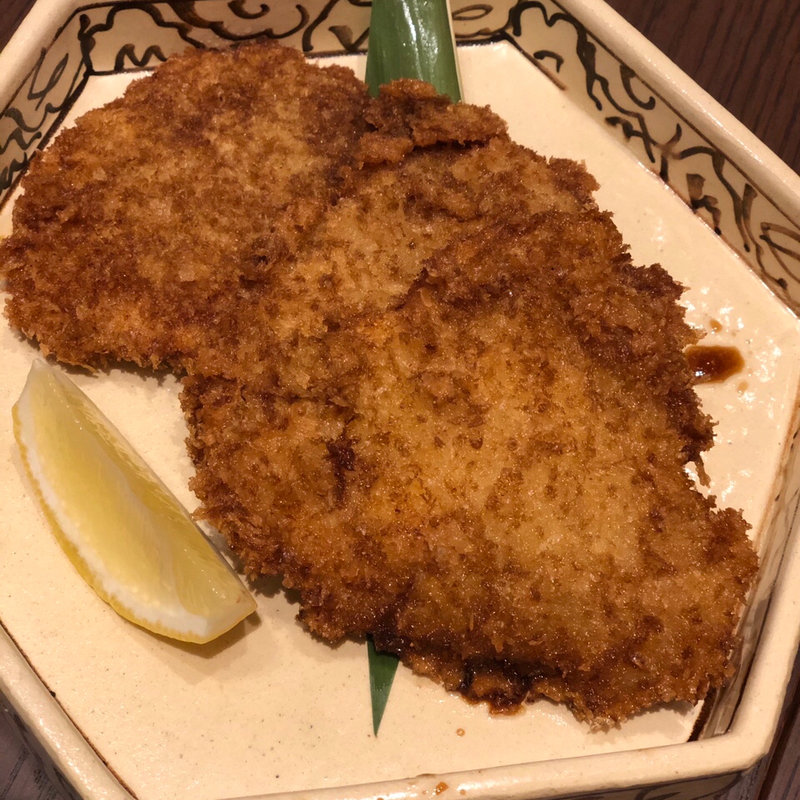 ソースカツ(九頭龍蕎麦 ムスブ田町店)