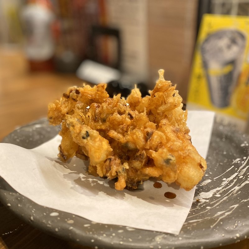 魚介だらけの浜金かき揚げ(魚河岸酒場FUKU浜金 藤が丘店)