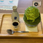 抹茶あんみつ風 氷抹茶(バーデンハウス三丘)
