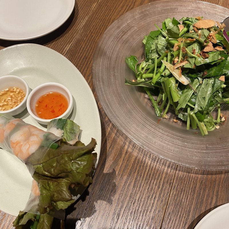 空芯菜のサラダ(アジアンビストロDai 二子玉川店)