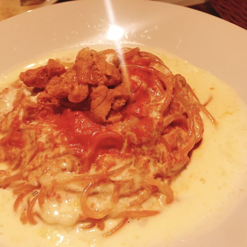 Chef Yoshiのウニクリーム	(ピッツェリア マルーモ 赤坂店)