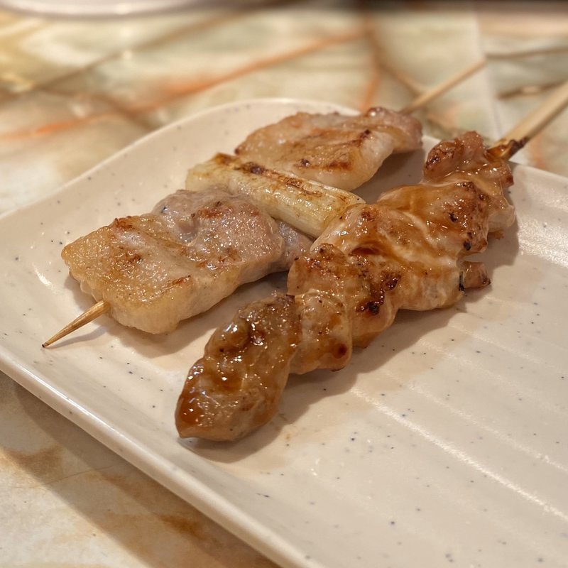 もも、豚ネギマ(かぐら)