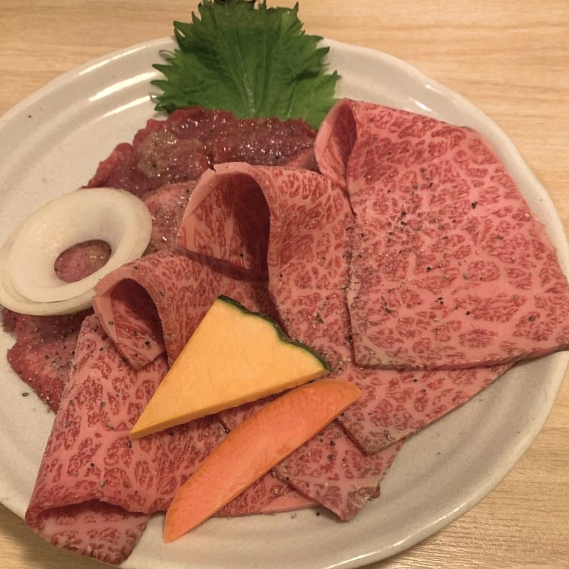 特選サーロイン焼きしゃぶ(焼肉冷麺 呉家 箕面船場店)