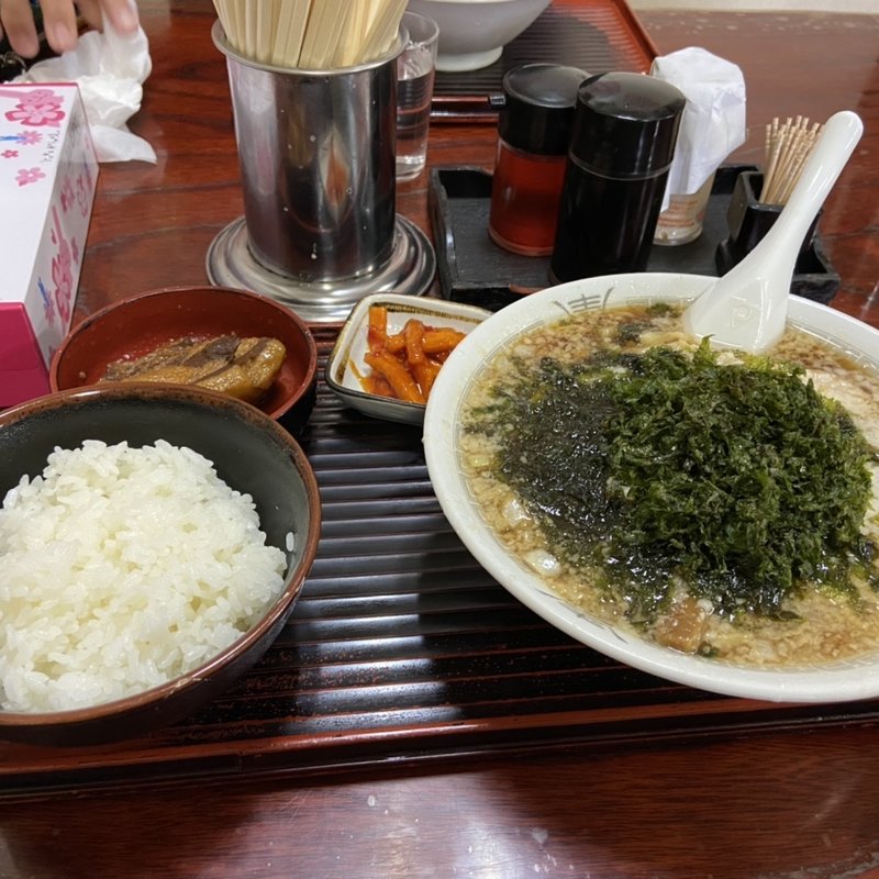 岩のり中華そば(中華亭 )