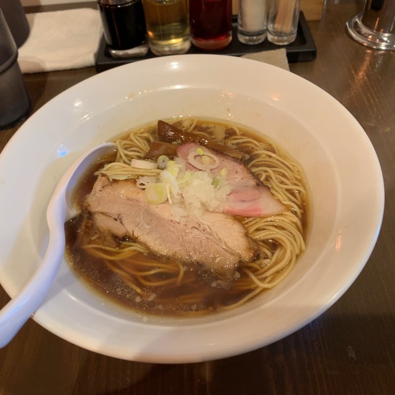 蟹と煮干しそば(麺処　青野)