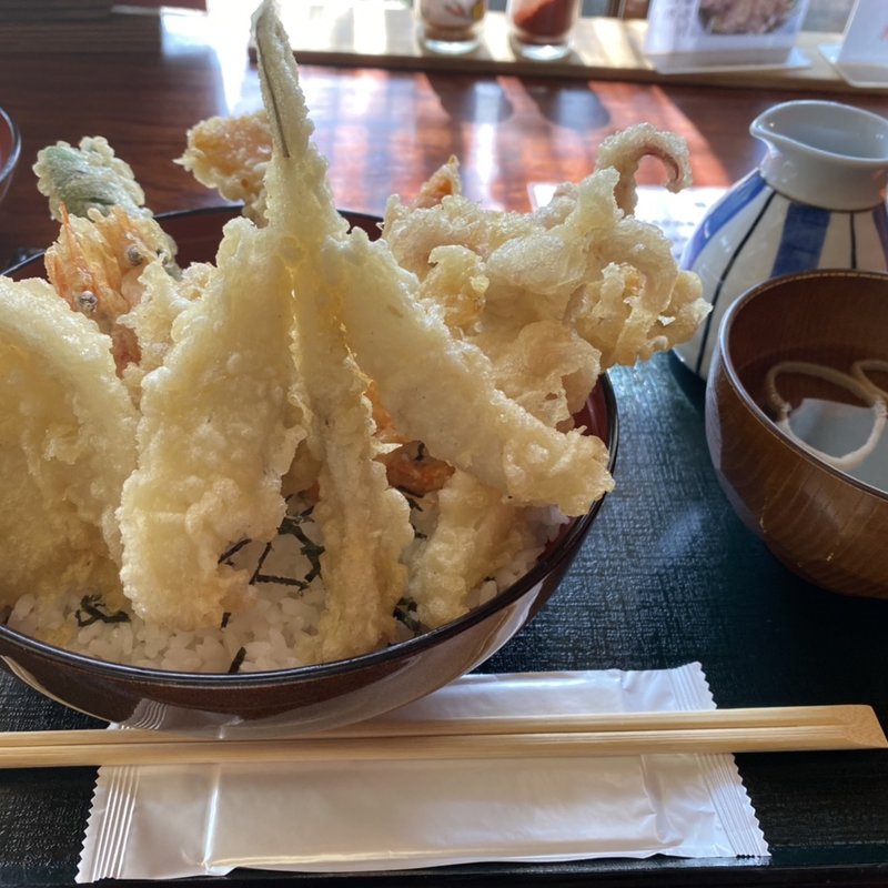 海鮮天丼(三日月庵)