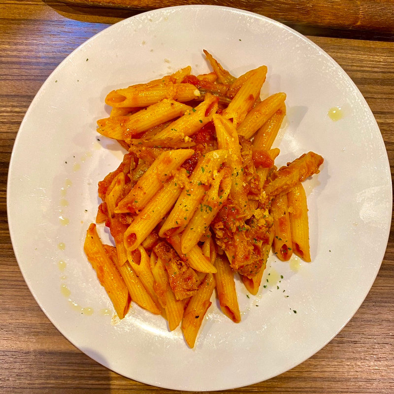 トリッパトマト煮込みのペンネ(グリルキング)