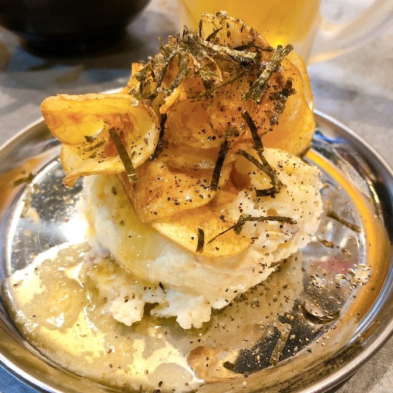 明太子バターのポテトサラダ(さけときどきぶた　秋葉原駅前店)