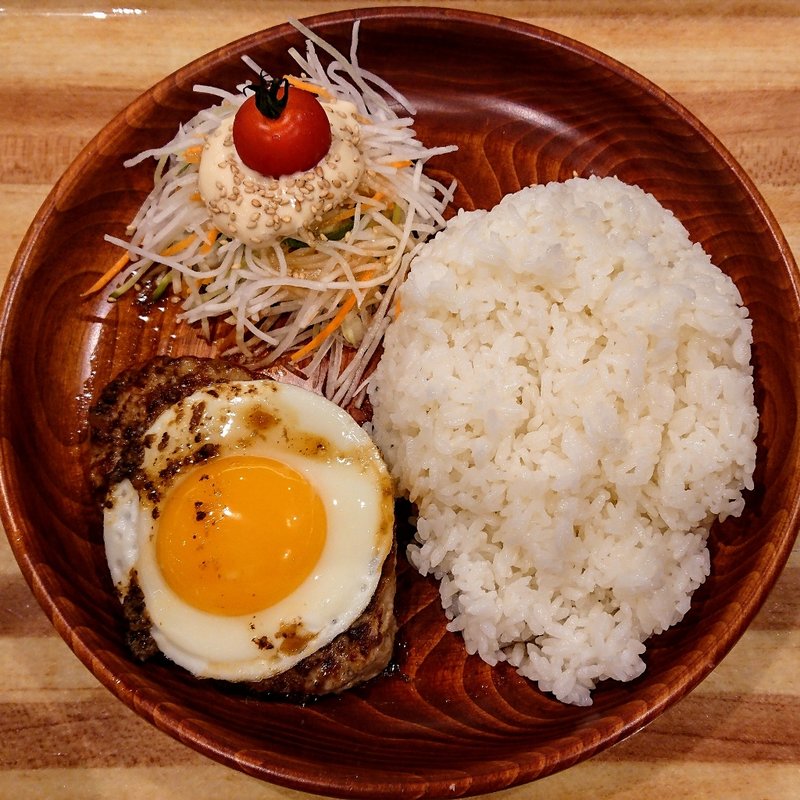 エッグバーグディッシュ(150g)(びっくりドンキー モザイクモール港北店)