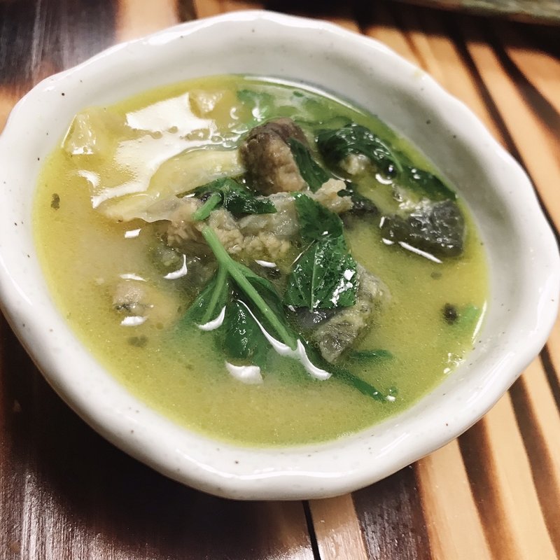 青海亀の煮込み(八丈島郷土料理　梁山泊 （リョウザンパク）)