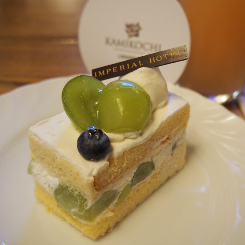 ケーキセット(上高地帝国ホテル)