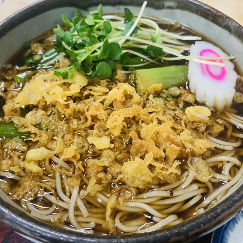 たぬきそば(松寿庵)