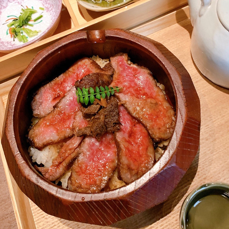 近江牛 特上ひつまぶし御膳(祇園肉亭 新)