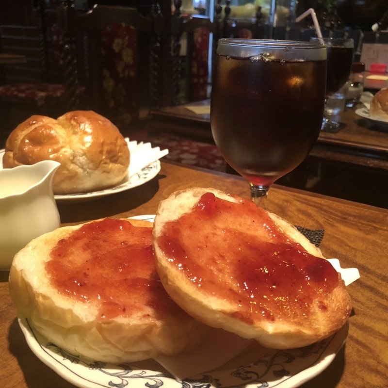 クッカーパン　トースト　ジャム(コーヒーポット)