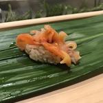 赤貝の握り(まつ勘 麻布十番店 （まつかん）)