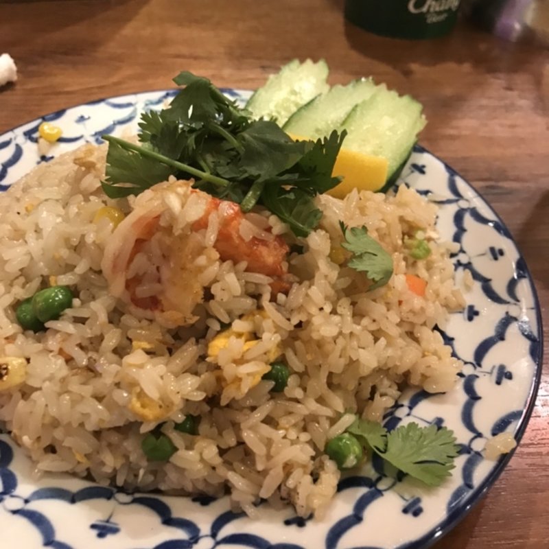 チャーハンみたいなやつ(タイ料理 サイアムオーキッド ヤエチカ店)
